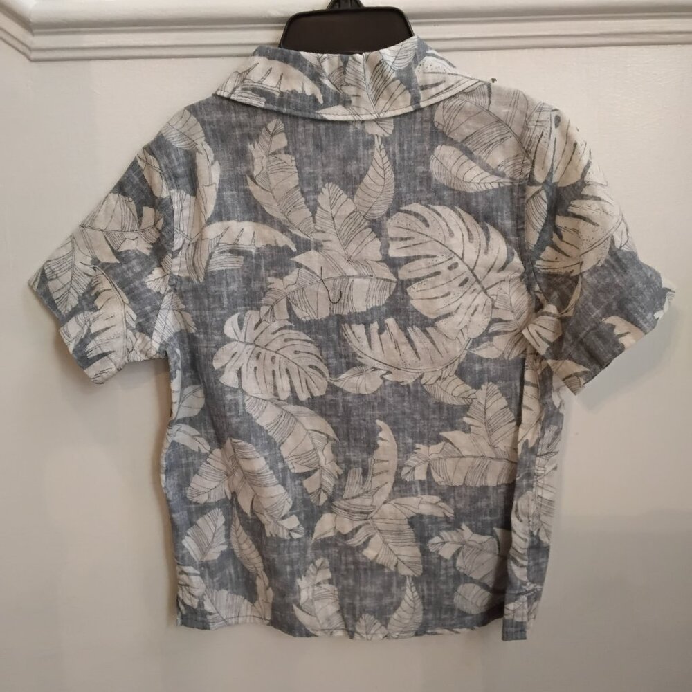 Old Navy Boys Tropical Button-Up Shirt – Size 4T